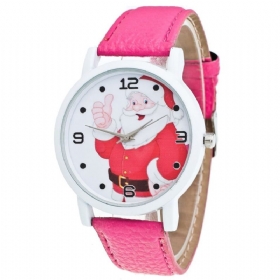 Cartoon Santa Thumbs Up Cute Fahsion Kid Watch Quartz Watch