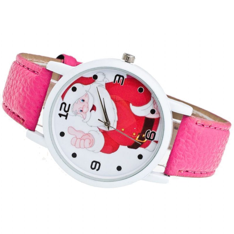 Cartoon Santa Thumbs Up Cute Fahsion Kid Watch Quartz Watch