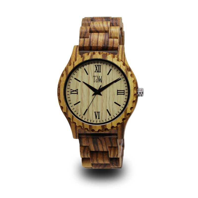 Mote Wooden Watch Simple Dial Herre Mote Watch Quartz Watch