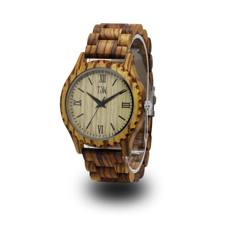 Mote Wooden Watch Simple Dial Herre Mote Watch Quartz Watch