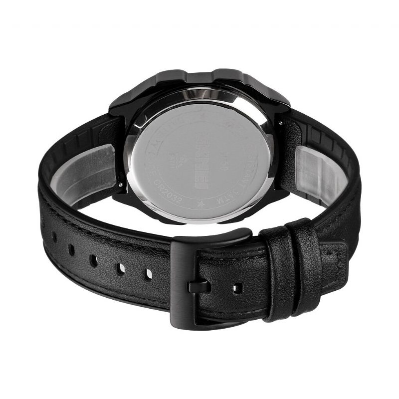 Sport Menn Watch Date Led Creative Display Vanntett Mote Digital Watch