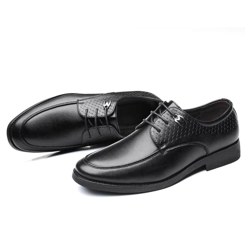 Formell Sko Casual Pattern Slip On Soft Business Oxfords