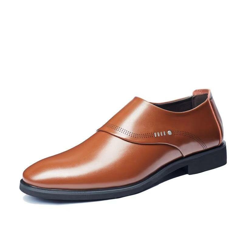 Menn Business Comfy Myk Såle Slip On Formelle Skinnsko