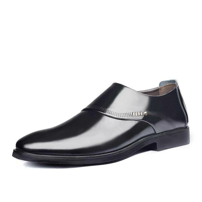 Menn Business Comfy Myk Såle Slip On Formelle Skinnsko