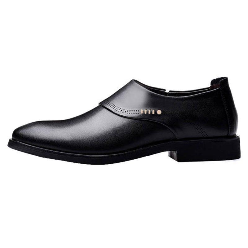 Menn Business Comfy Myk Såle Slip On Formelle Skinnsko