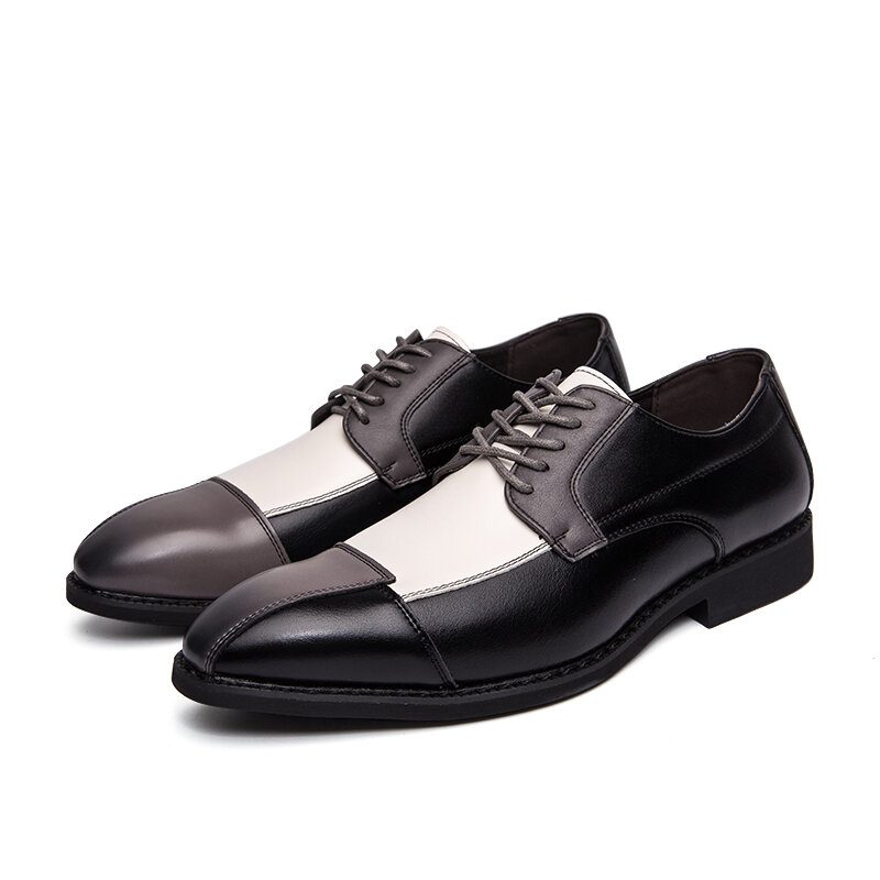 Menn Pu Skinn Stilig Oxfords Business Dress Sko