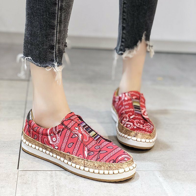 Dame Large Size Casual Hollow Out Fringe Loafers