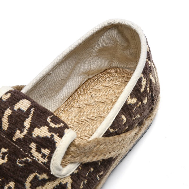 Dame Lin Håndlaget Espadrille Comfy Wearable Casual Loafers