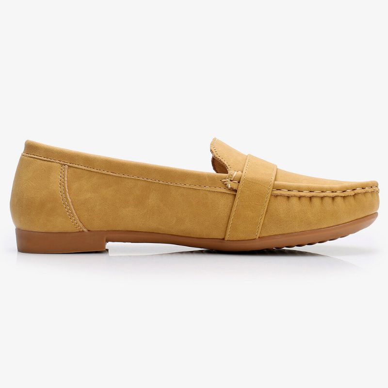 Dame Myk Såle Metallspenne Slip On Casual Daily Flats