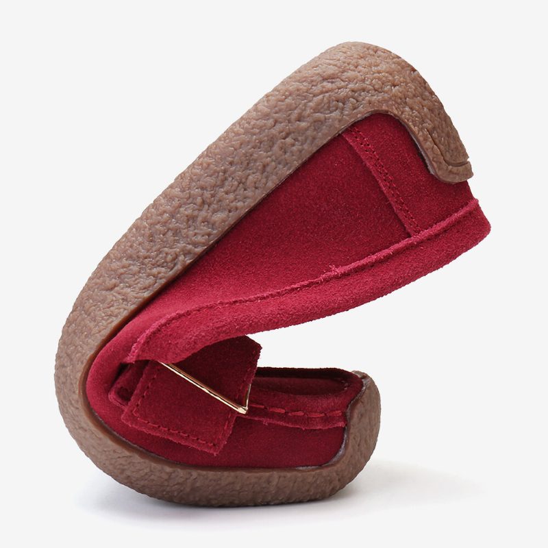 Kvinner Myk Sålespenne Pustende Casual Slip On Flats