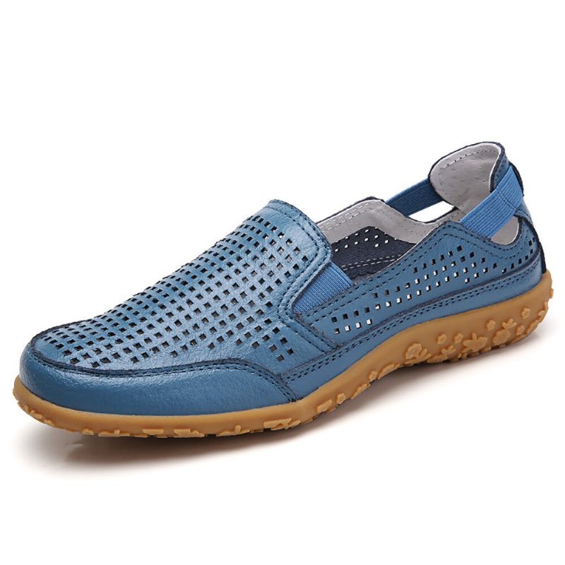 Sports Comfy Hollow Slip On Flate Loafers