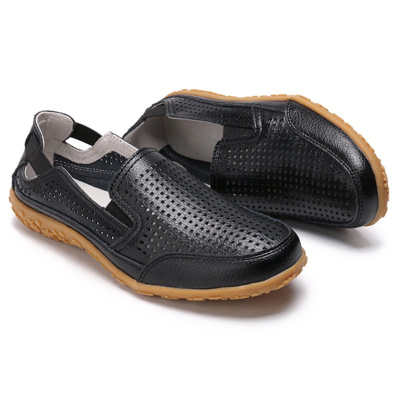 Sports Comfy Hollow Slip On Flate Loafers