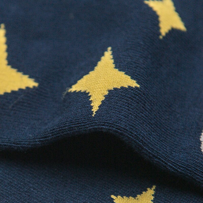 Sokker Herre Strømper Dame Trend Starry Sky Tube Cotton Street Sokker