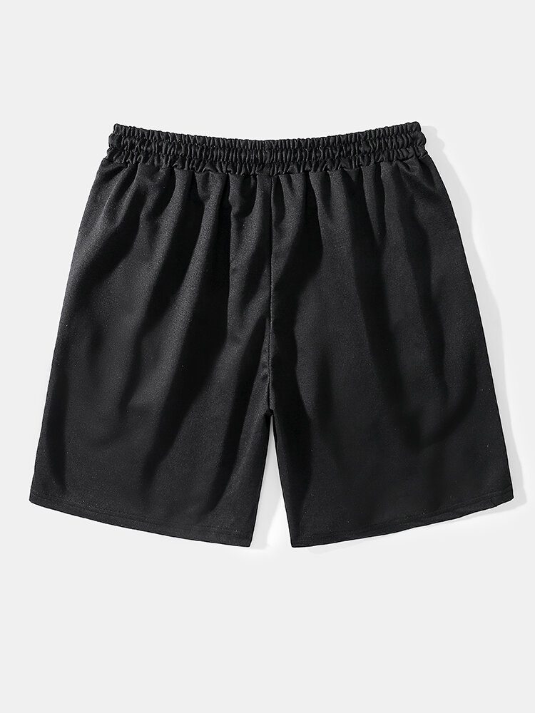 Tofarget Hette For Menn Lomme Fritidsskjorter Shorts Todelt