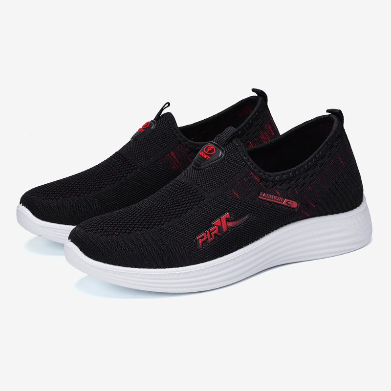 Dame Casual Pustende Mesh Slip-on Walking Sneakers