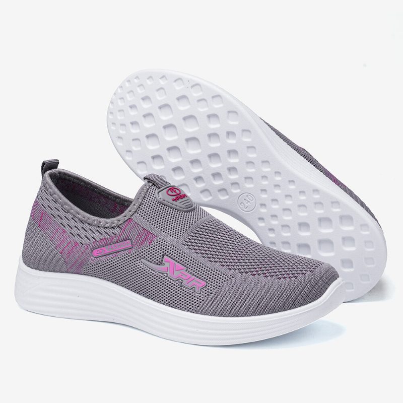 Dame Casual Pustende Mesh Slip-on Walking Sneakers