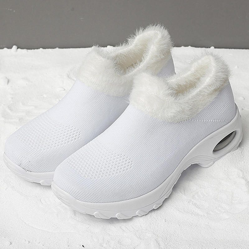 Dame Large Size Air Cushion Comfy Warm Casual Sneakers