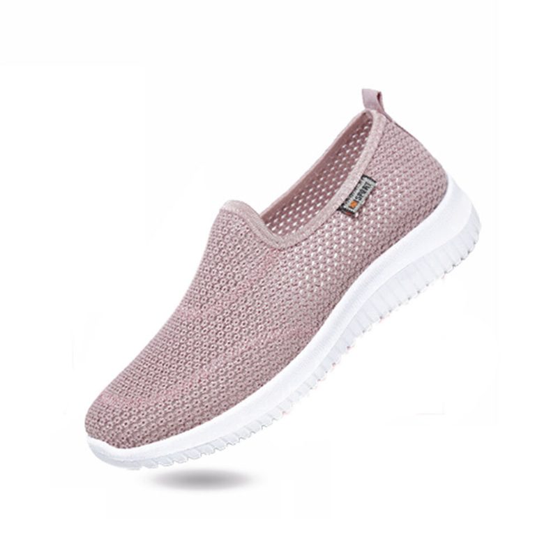 Dame Mesh-mønster Lazy Slip On Lette Fritidssko