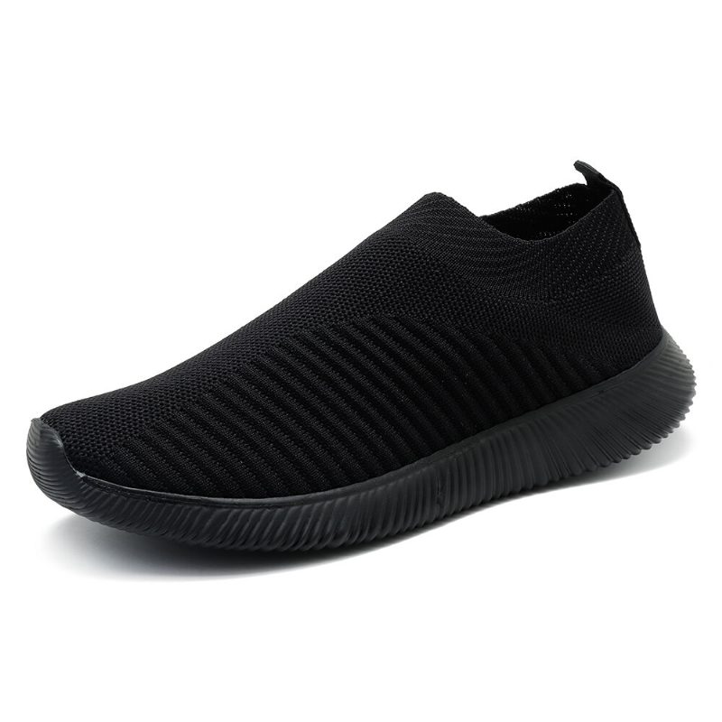 Stor Størrelse Dame Mesh Outdoor Slip On Sneakers