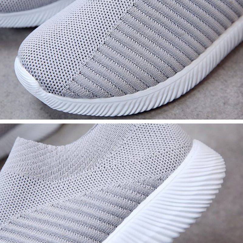 Stor Størrelse Dame Mesh Outdoor Slip On Sneakers