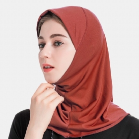 Hijab Skjerf Dame Solid Crystal Hemp