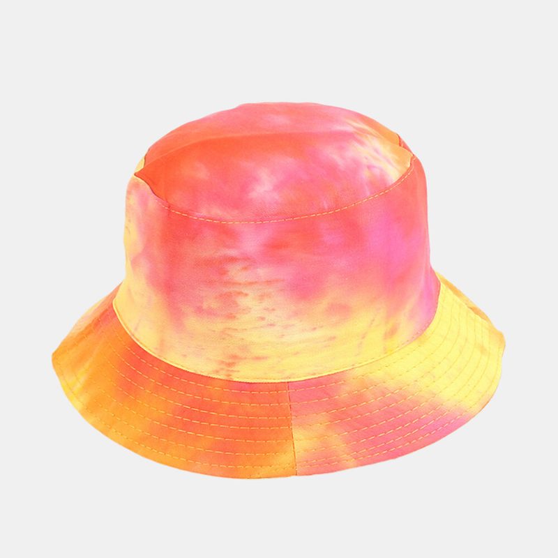 Fargerik Graffiti Fisherman Hatter Solkrem Basin Hatter Bucket Hat