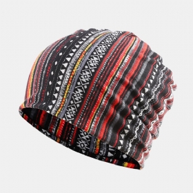 Kvinner Bomull Flerbruksutskrift Beanie Cap Hals Gamasjer Ansiktsskjold Luer Bandana