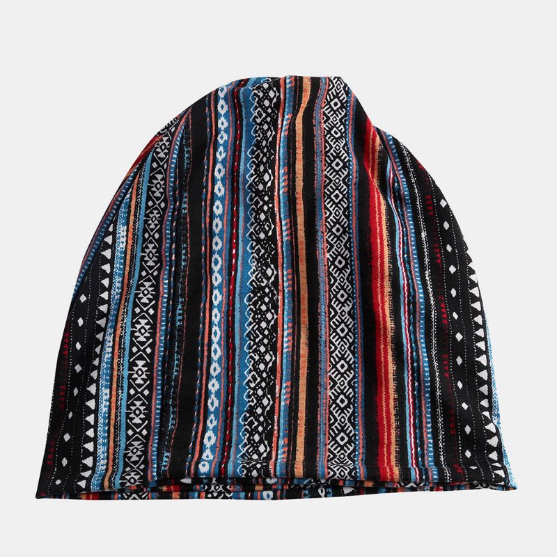 Kvinner Bomull Flerbruksutskrift Beanie Cap Hals Gamasjer Ansiktsskjold Luer Bandana