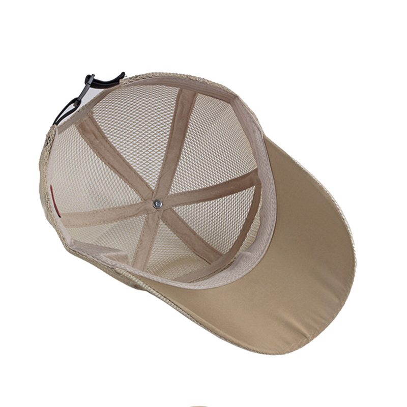 Men Comfy Justerbar Mesh Outdoor Shade Baseball Flate Hat