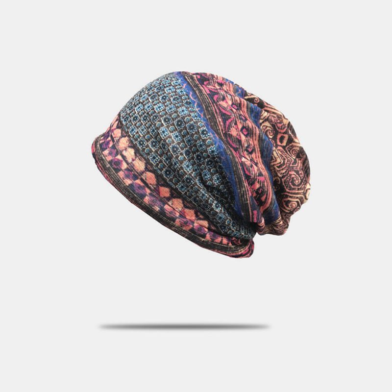 Pustende Chemo Cap Print Confinement Cap Turban Outdoor Cap Beanie