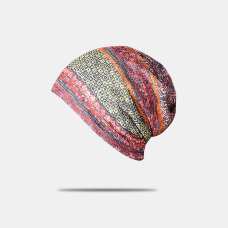 Pustende Chemo Cap Print Confinement Cap Turban Outdoor Cap Beanie