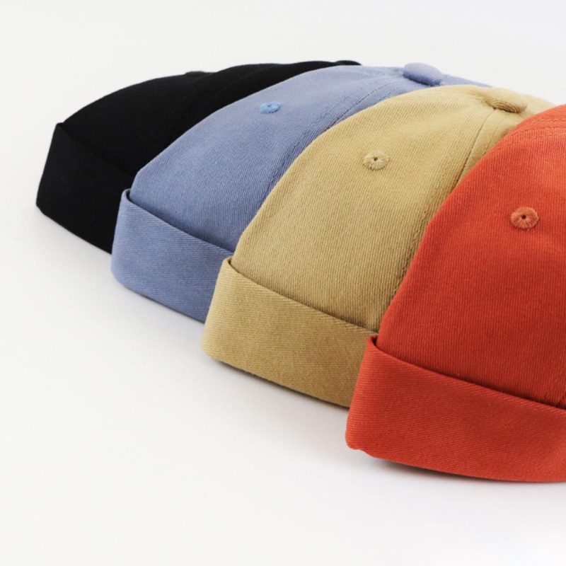 Retro Leisure Street Brimless Hats