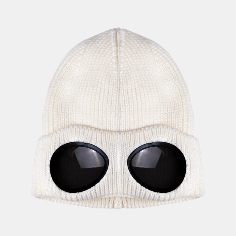 Solbriller Fløyel Ski Cap Strikk Varm Ull Liten Cap Beanies