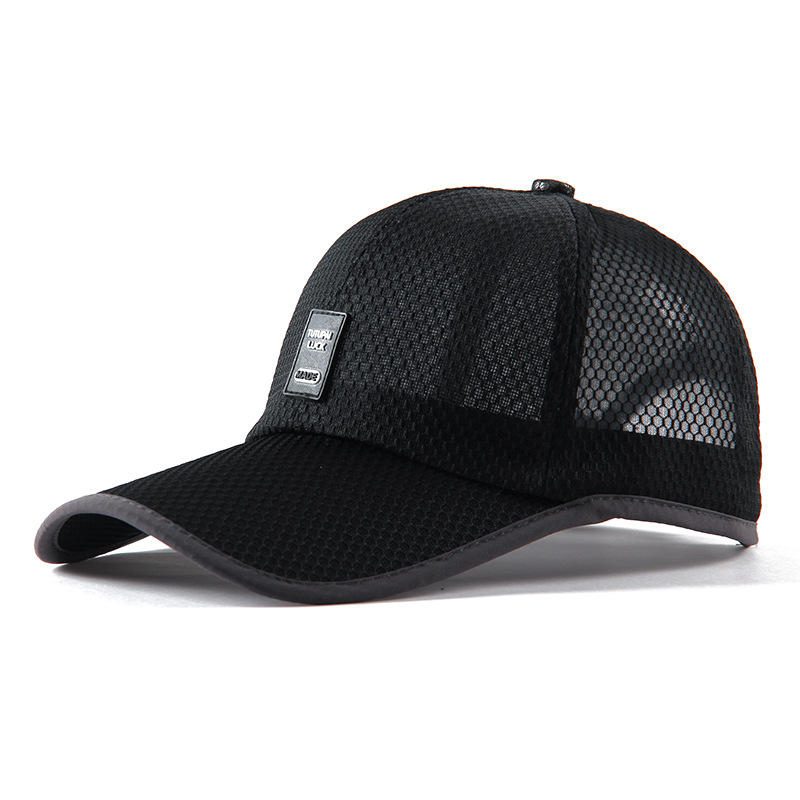 Solseil For Menn Casual Mesh Cap Tynn Pustende Baseballcap