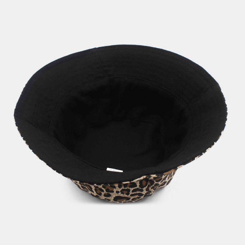 Solskjerm Solhatt Farge Leopard Fisherman Cap