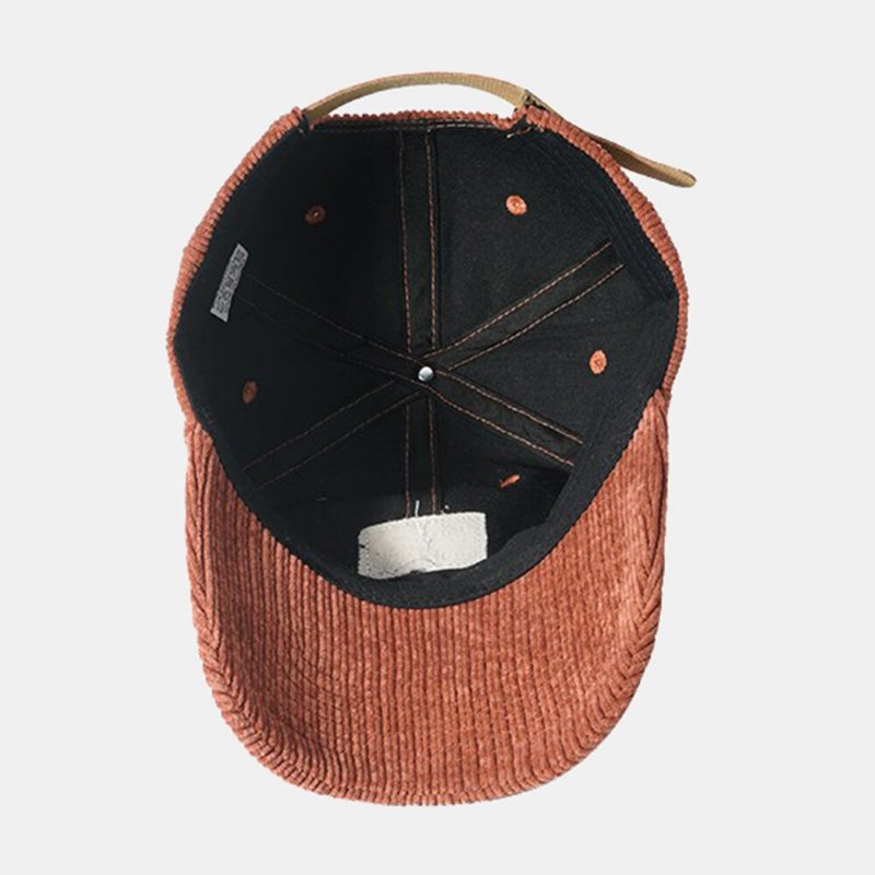 Unisex Baseballcaps Ensfarget Letter Patch Dome All-match Warm Driving Hat