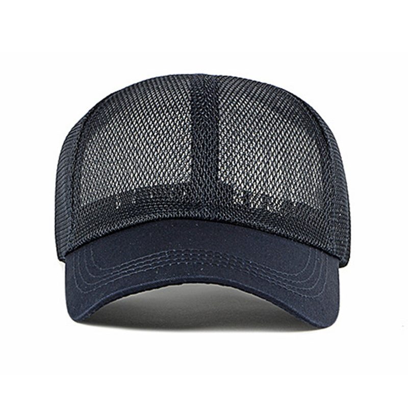 Unisex Bomull Justerbar Mesh Utendørs Skygge Baseballcaps