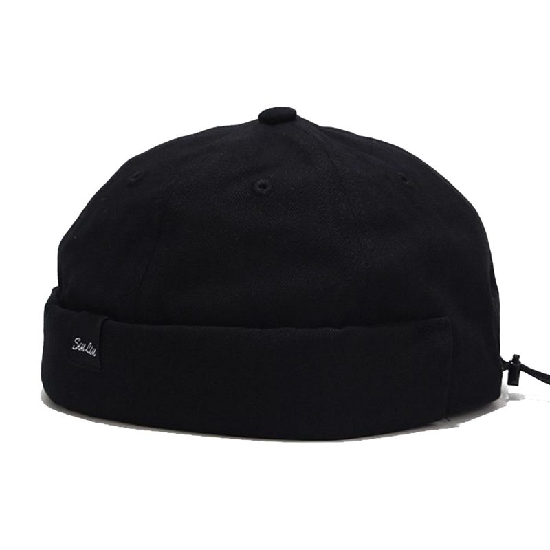 Unisex Bomull Uformell Snøring Justerbar Beanie Utleier Lue Skull Cap