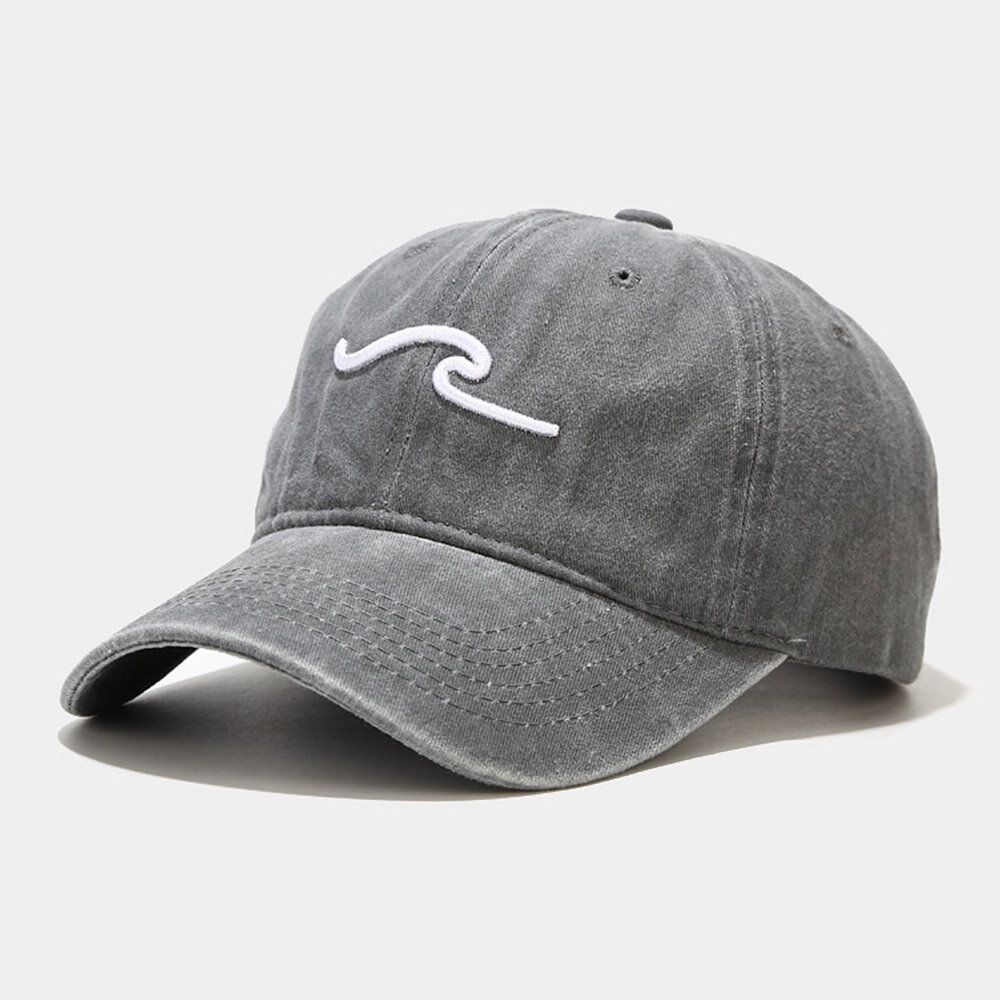 Unisex Bomullsvask Stereoskopisk Broderimønster Street Trend Baseballcaps