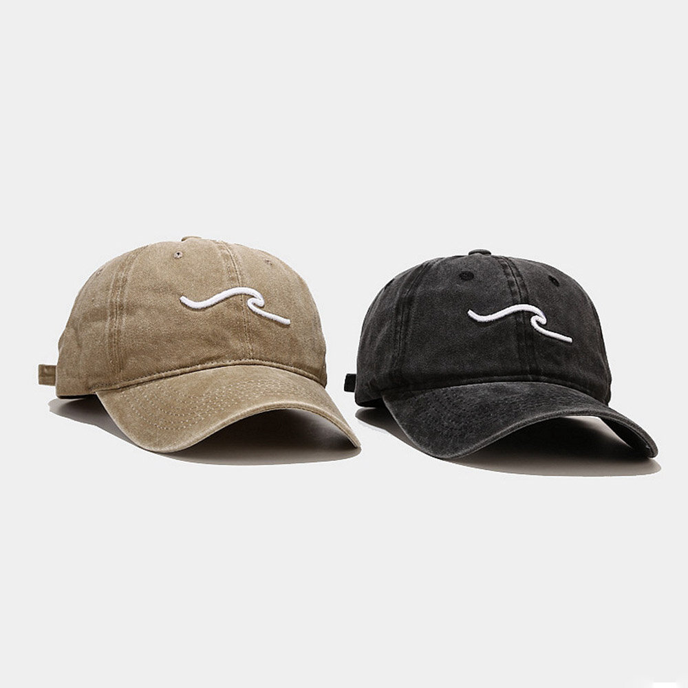 Unisex Bomullsvask Stereoskopisk Broderimønster Street Trend Baseballcaps