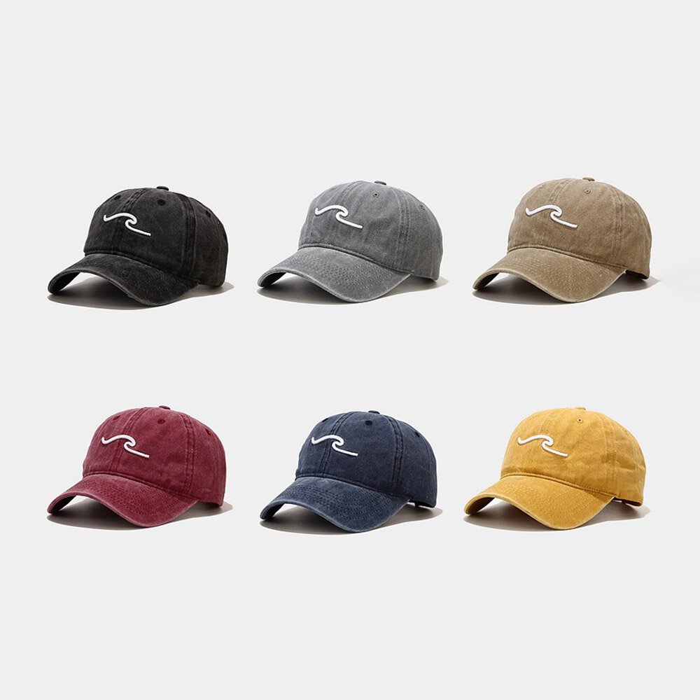 Unisex Bomullsvask Stereoskopisk Broderimønster Street Trend Baseballcaps