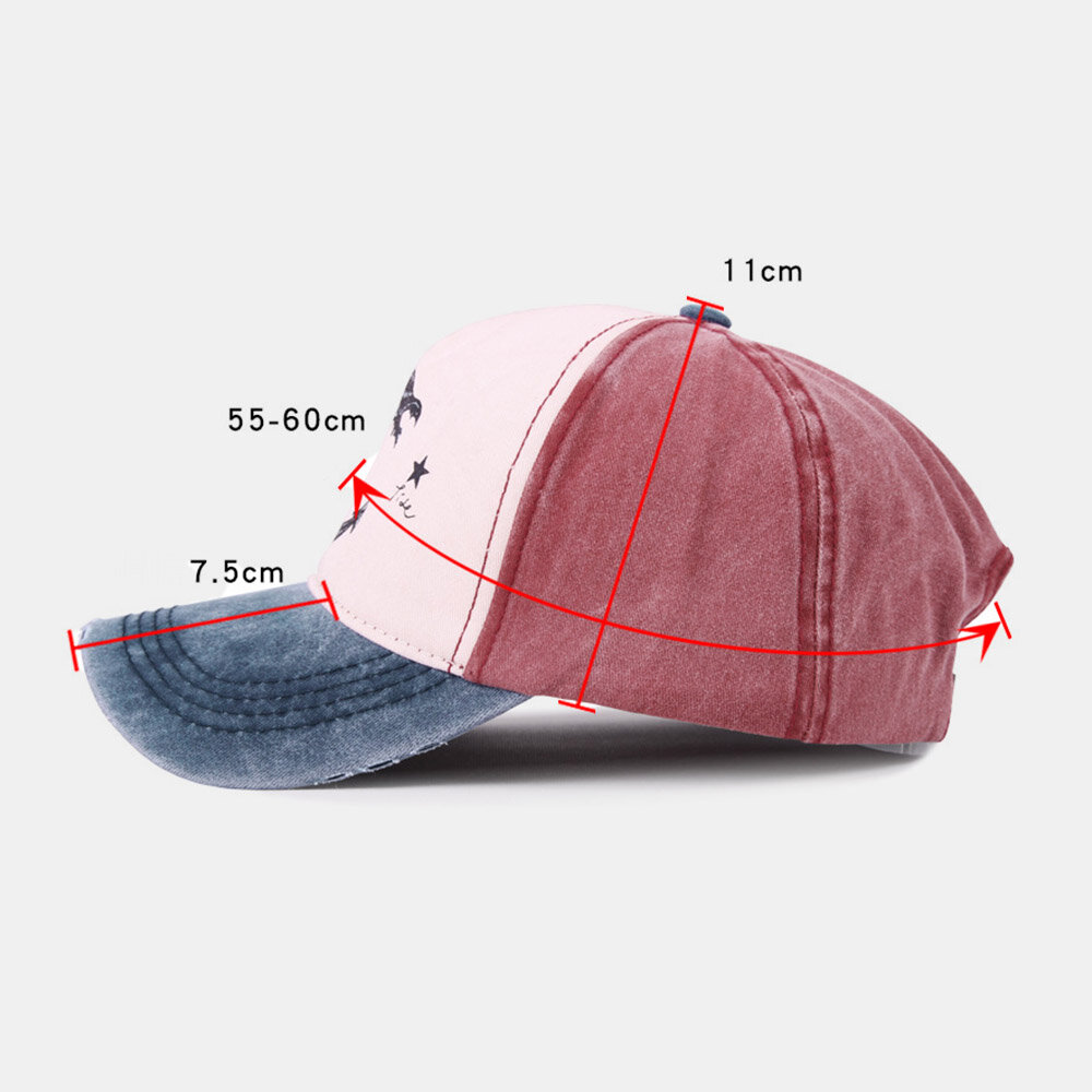 Unisex Fabrikat Gammelt Piratskip Ankermønster Eføy Cap Utendørs Solkrem Baseballhatter Stretch Fit Cap