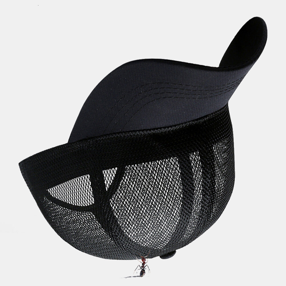 Unisex Full Mesh Pustende Utendørs Fritidssolskjerm Baseballhatter