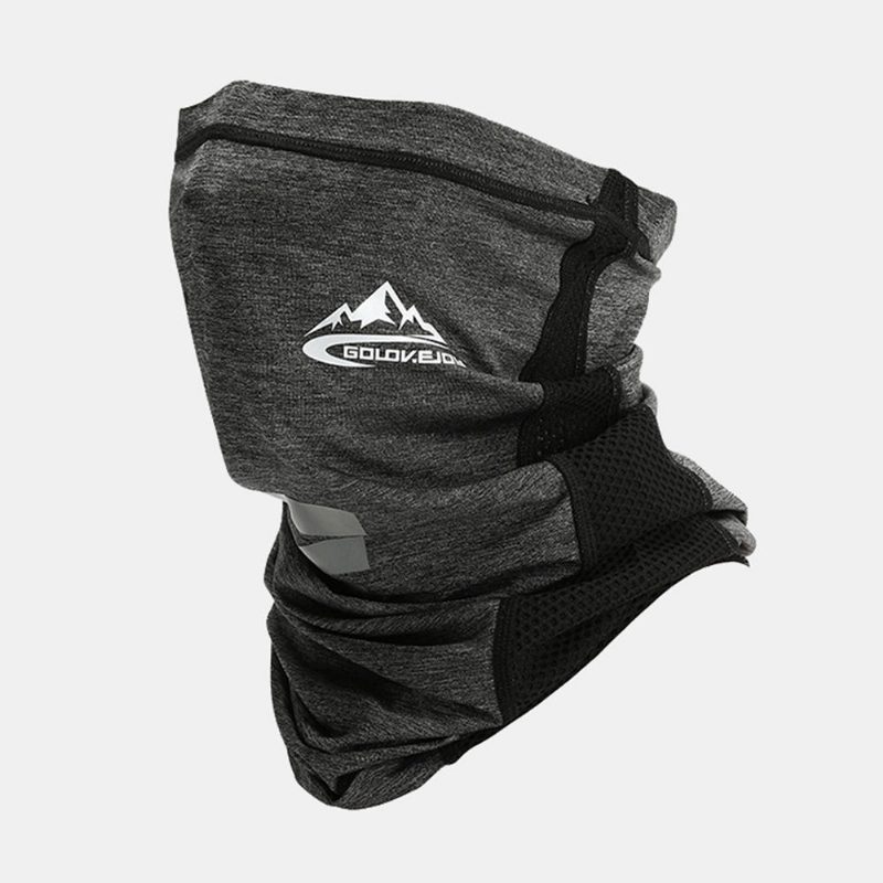 Unisex Ice Silk Sunscreen Riding Bandana Balaclava Hals Gaiter Halsrør Uv-bestandig Hurtigtørkende Lettvektsmaterialer Sykling For Voksne