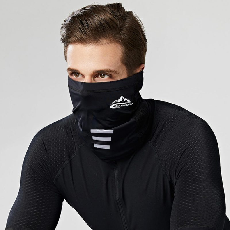 Unisex Ice Silk Sunscreen Riding Bandana Balaclava Hals Gaiter Halsrør Uv-bestandig Hurtigtørkende Lettvektsmaterialer Sykling For Voksne