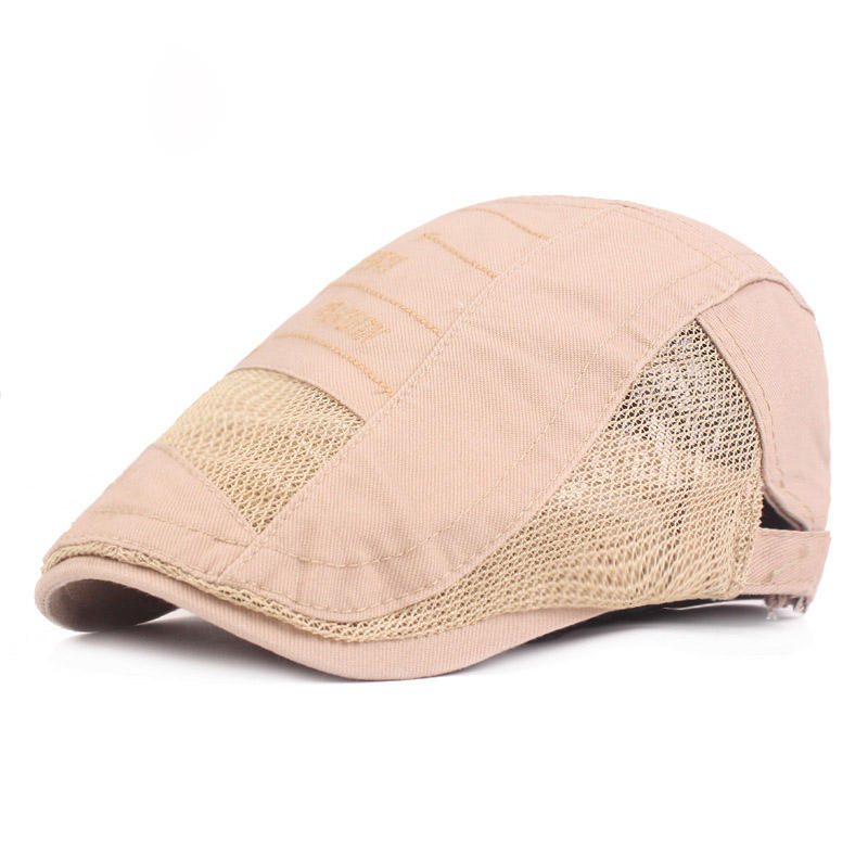 Unisex Mesh Sommerpustende Beret Caps