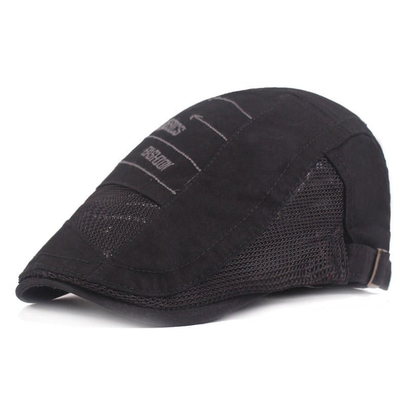 Unisex Mesh Sommerpustende Beret Caps