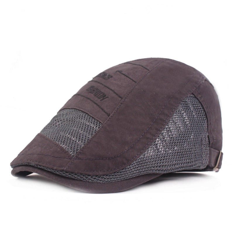 Unisex Mesh Sommerpustende Beret Caps