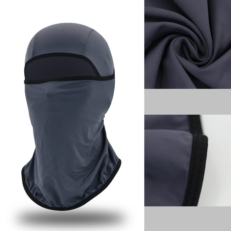 Unisex Polyester Nylon Uformell Utendørs Ridning Pustende Vindtett Solskjerm Halsskjold Ansiktsmaske Luehatter