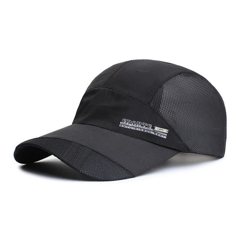 Unisex Polyester Uformelt Utendørs Fjellklatring Pustende Justerbar Hurtigtørrende Solskjerm Baseballhatter